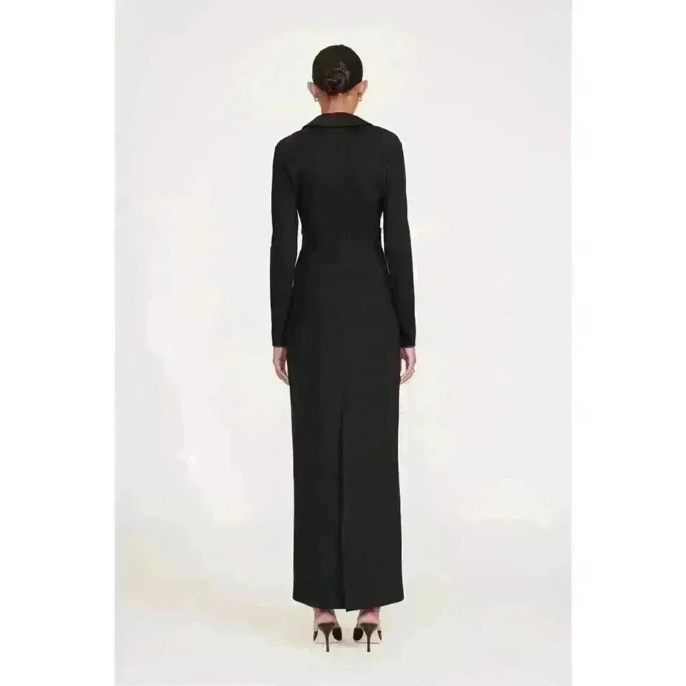 Staud Humboldt Dress Black Sz M Brand New - Picture 3 of 10